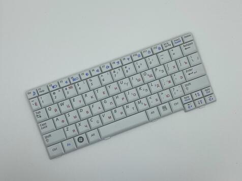 Клавиатура для ноутбука Samsung (NC10, N110, N130) White, RU - фото 2