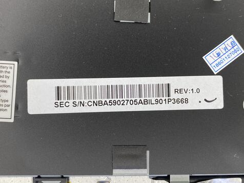 Клавиатура для ноутбука Samsung (N210) Black, (Black TopCase), RU - фото 3