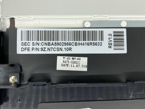 Клавиатура для ноутбука Samsung (N210) White, (White TopCase), RU - фото 3