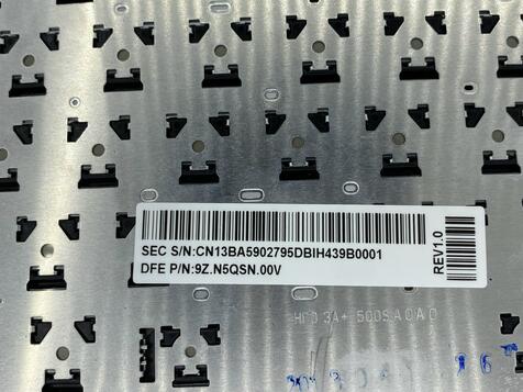 Клавиатура для ноутбука Samsung (QX530, RF510, RF511, SF510, NP-RF510, NP-RF511) Black, (No Frame) RU - фото 3