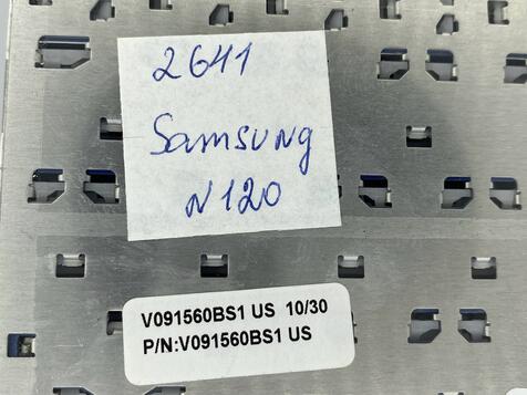 Клавиатура для ноутбука Samsung (N120, N510) Black, RU - фото 3