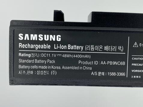 Аккумуляторная батарея для ноутбука Samsung AA-PB9NC6B NP300 11.1V Black 4400mAh Orig - фото 3