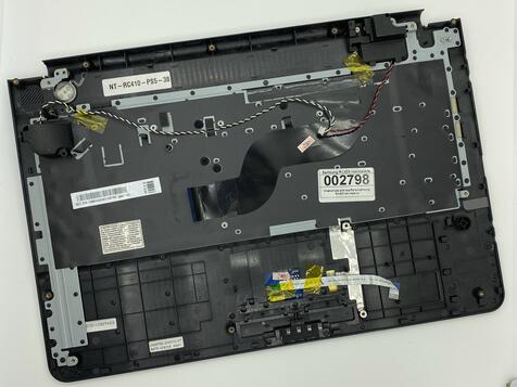 Клавиатура для ноутбука Samsung (RC420) Black, (Gray TopCase), RU