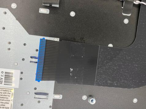 Клавиатура для ноутбука Samsung (RC520) Black, (Silver TopCase), RU - фото 4