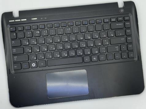 Клавиатура для ноутбука Samsung (SF310) Black, (Black TopCase), RU - фото 2