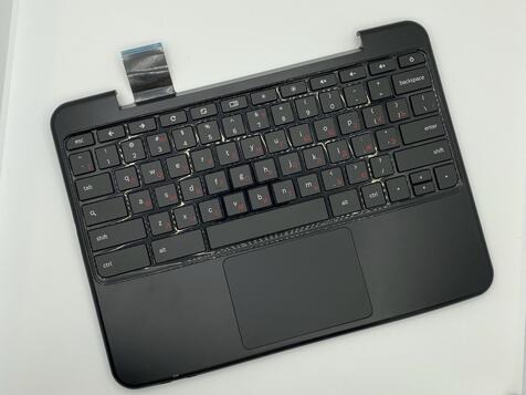 Клавиатура для ноутбука Samsung Chromebook (XE500) Black, (Black TopCase), RU - фото 2