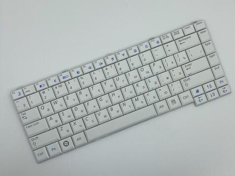 Клавиатура для ноутбука Samsung (Q310, Q308) White RU - фото 2