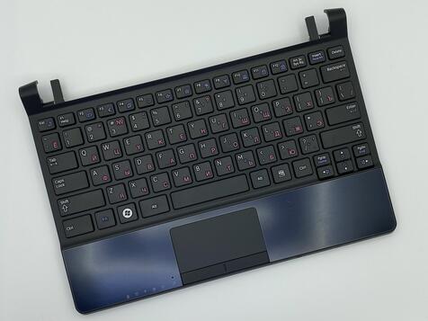 Клавиатура для ноутбука Samsung (N250) Black, (Black TopCase), RU - фото 2