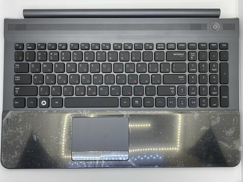 Клавиатура для ноутбука Samsung (RC520) Black, (Black TopCase), RU - фото 2