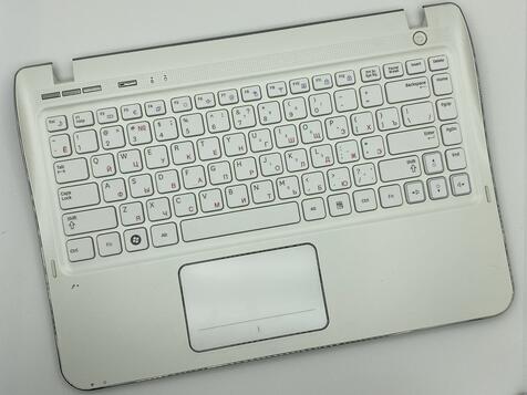 Клавиатура для ноутбука Samsung (SF310) White, (White TopCase), RU - фото 2