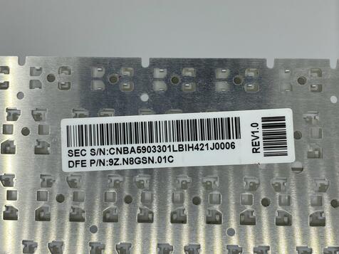 Клавиатура для ноутбука Samsung (Q470) White, (No Frame), RU - фото 3