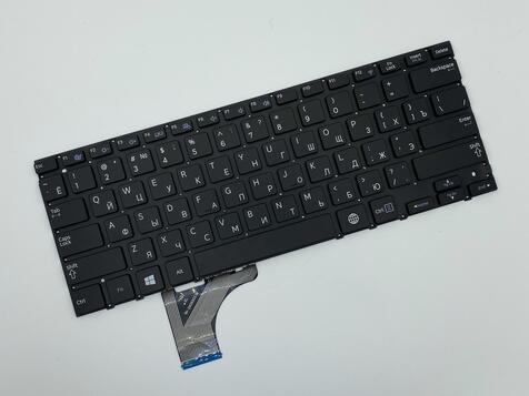 Клавиатура для ноутбука Samsung (NP530V3, NP535V3, NP530U3, NP535U3) Black, (No Frame), RU - фото 2