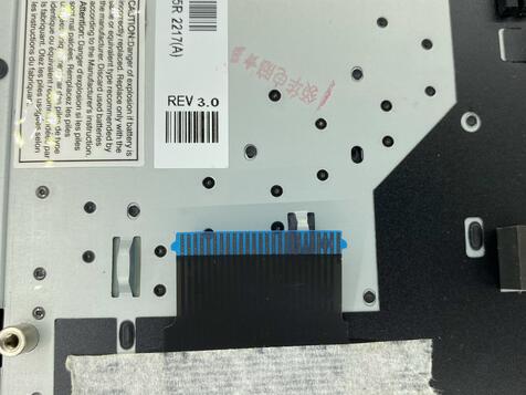 Клавиатура для ноутбука Samsung (RC520) Black, (Gray TopCase), RU - фото 4