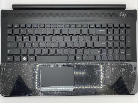 Клавиатура для ноутбука Samsung (RC510) Black, (Black TopCase), RU - фото 2