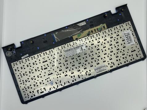 Клавиатура для ноутбука Samsung (355V5C) Black, (Blue TopCase), RU
