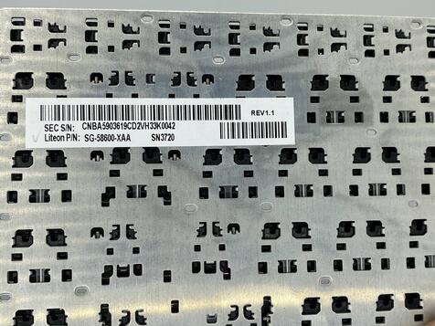 Клавиатура для ноутбука Samsung (470R4E, BA59-03619C) Black, (No Frame), RU - фото 3