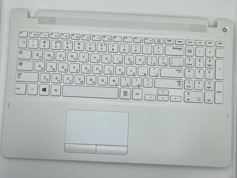 Клавиатура для ноутбука Samsung (370R4E) White, (White TopCase), RU - фото 2