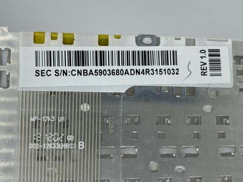 Клавиатура для ноутбука Samsung (470R4E, BA59-03680A) White, (No Frame), RU - фото 3