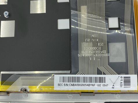 Клавиатура для ноутбука Samsung (900X3A) Black, (Silver TopCase), RU - фото 3