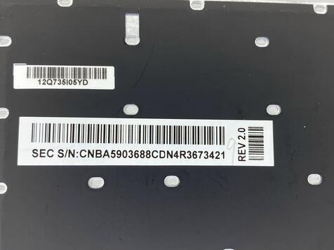 Клавиатура Samsung (NP530U4E) с подсветкой (Light) Black, (No Frame), RU - фото 3