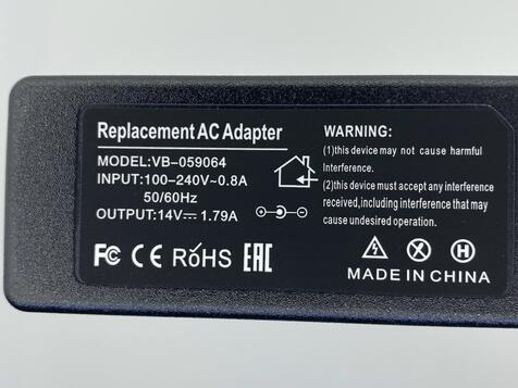 Блок питания для ноутбука Samsung 25W 14V 1.79A 6.5x4.4mm SG251406544 REPLACEMENT - фото 3