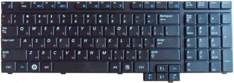 Клавиатура для ноутбука Samsung (R720, E272, E372, M730, R718, R728, R730, SE31) Black, RU - фото 2