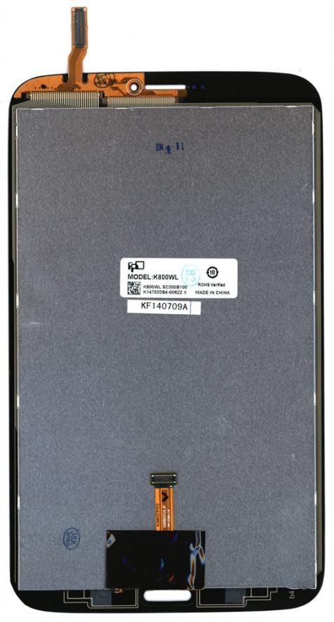 Матрица с тачскрином (модуль) для Samsung Galaxy Tab 3 8.0 SM-T311 черный - фото 2