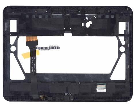 Матрица с тачскрином (модуль) для Samsung Galaxy Tab 4 10.1 SM-T530 черный с рамкой - фото 2