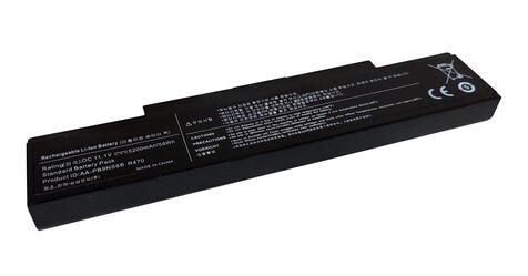 Аккумуляторная батарея для ноутбука Samsung AA-PB9NS6B AA-PB9NC5B 11.1V Black 5200mAh OEM