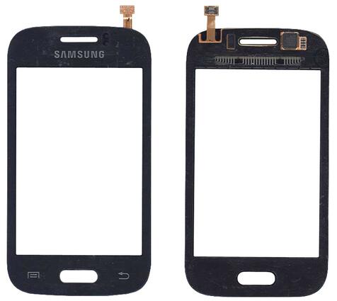 Тачскрин (Сенсорное стекло) для смартфона Samsung Galaxy Young Duos GT-S6312 синий