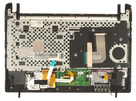 Клавиатура для ноутбука Samsung (N250) Black, (Black TopCase), RU - фото 2