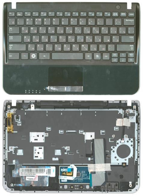 Клавиатура для ноутбука Samsung (NF310) Black, (Black TopCase), RU