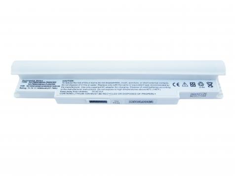 Аккумуляторная батарея для ноутбука Samsung AA-PB6NC6W NC10 11.1V White 5200mAh OEM - фото 6