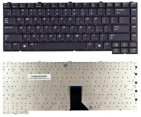 Клавиатура для ноутбука Samsung (X05, X06, X10, X20) Black, RU