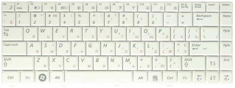 Клавиатура для ноутбука Samsung (R420, R418, R423, R425, R428, R429, R469, RV41, RV408) White, RU - фото 2