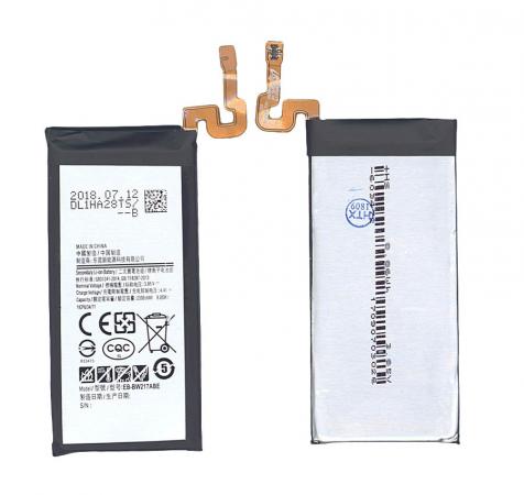 Аккумуляторная батарея для смартфона Samsung EB-BW217ABE W2017 3.85V Black 2300mAh 8.85Wh