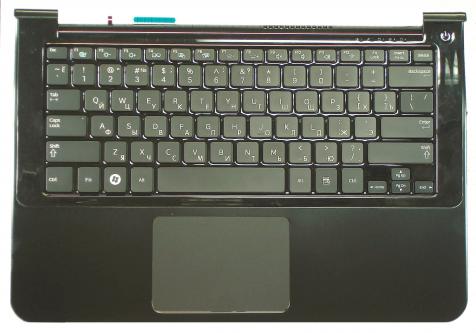 Клавиатура для ноутбука Samsung (900X3A) Black, (Black TopCase), RU