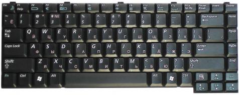 Клавиатура для ноутбука Samsung (P28, P29) Black RU - фото 2