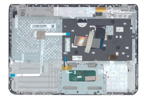 Клавиатура для ноутбука Samsung (SF310) Black, (Silver TopCase), RU - фото 7
