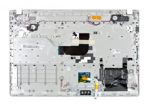 Клавиатура для ноутбука Samsung (RV711) Black, (Black Frame), (Gray TopCase), RU - фото 2