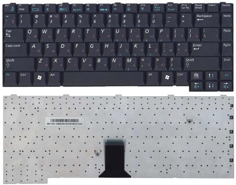 Клавиатура для ноутбука Samsung (R50) Black, RU