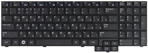 Клавиатура для ноутбука Samsung (X520) Black, RU/EN - фото 2