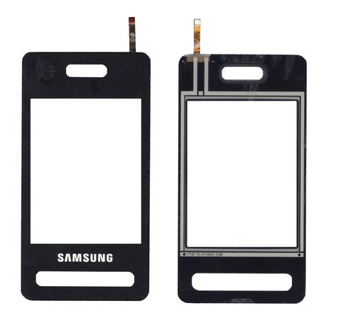 Тачскрин (Сенсорное стекло) для смартфона Samsung SGH D980 черный