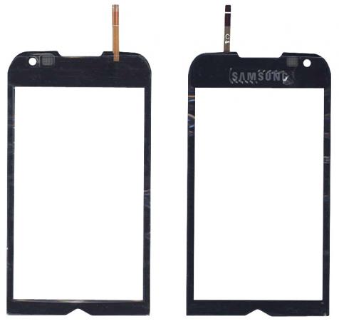 Тачскрин (Сенсорное стекло) для смартфона Samsung Omnia 2 GT-I8000 черный