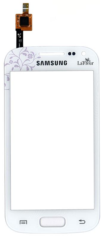 Тачскрин (Сенсорное стекло) для смартфона Samsung Galaxy Ace II GT-I8160 LaFleur белый
