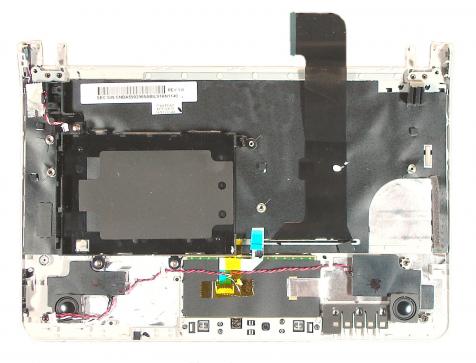 Клавиатура для ноутбука Samsung (NC110) Black, (Silver TopCase), RU - фото 2