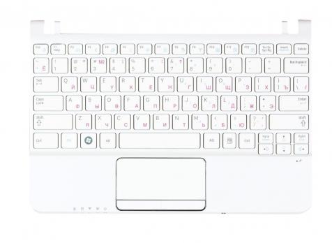 Клавиатура для ноутбука Samsung (N210) White, (White TopCase), RU - фото 5