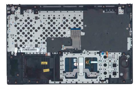 Клавиатура для ноутбука Samsung (NP670Z5E-X01) Black, с топ панелью (Gray), RU - фото 3