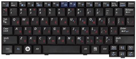 Клавиатура для ноутбука Samsung (NC10, N130, N110, NP-N110, NP-N130, N127) Black, RU - фото 2