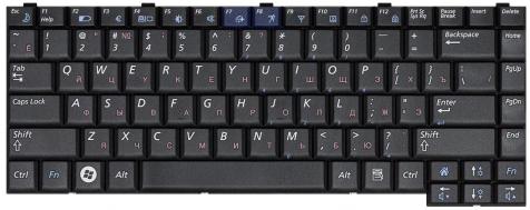 Клавиатура для ноутбука Samsung (Q310, Q308) Black, RU - фото 2